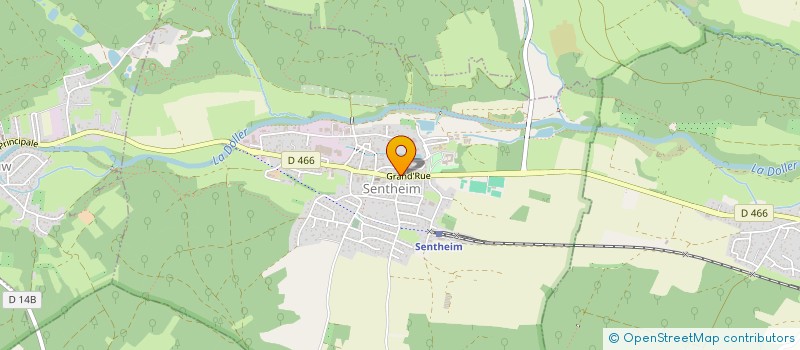 localisation de l'entreprise AU VIEUX TILLEUL à SENTHEIM