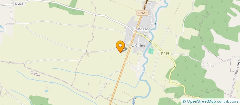 localisation de l'entreprise AU VINCENT  PANASSAC