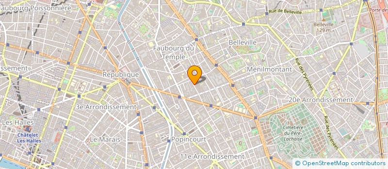 localisation de l'entreprise AU WELCOME  PARIS