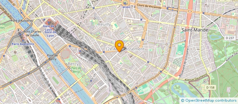 localisation de l'entreprise AU2 ARCHITECTE  PARIS