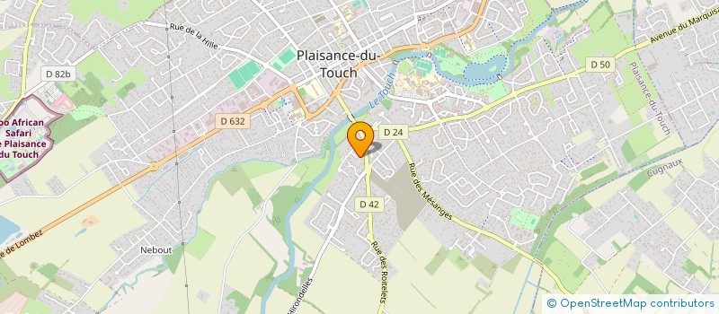 localisation de l'entreprise AU2ORE à PLAISANCE-DU-TOUCH