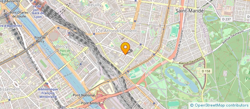 localisation de l'entreprise AU4G à MONTREUIL