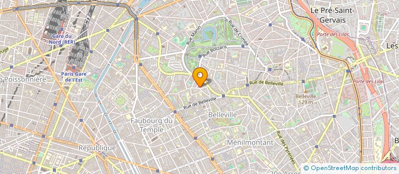 localisation de l'entreprise AU75  PARIS