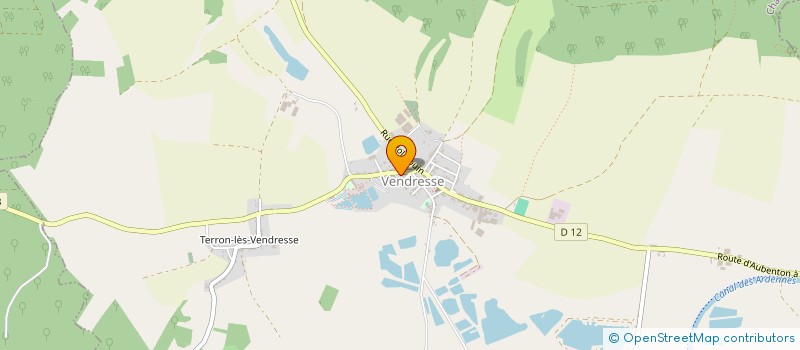 localisation de l'entreprise AU7CHAKRAS  VENDRESSE