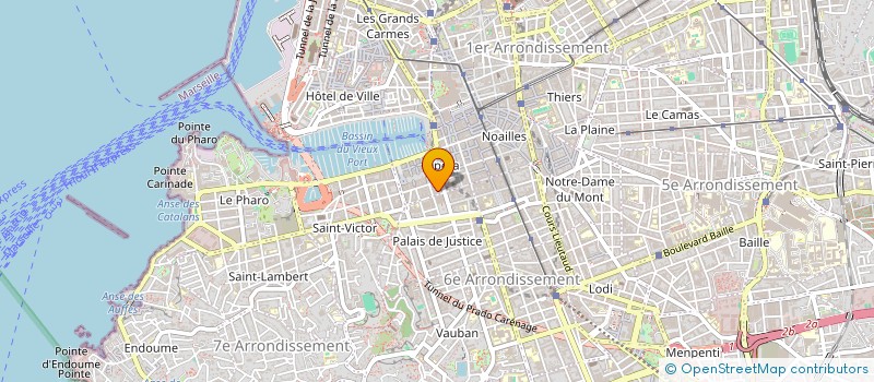 localisation de l'entreprise AUA HELP NOMA à MARSEILLE