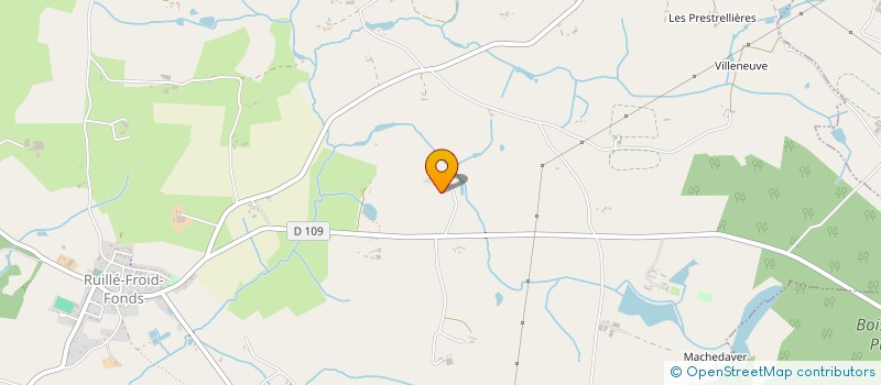 localisation de l'entreprise AUANA  RUILLE-FROID-FONDS