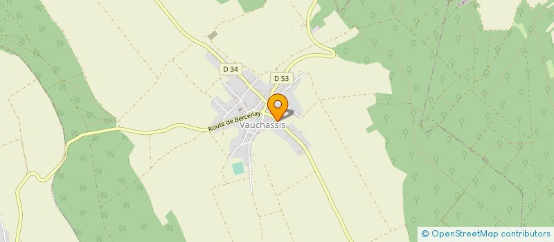 localisation de l'entreprise AUB'EVASION à VAUCHASSIS