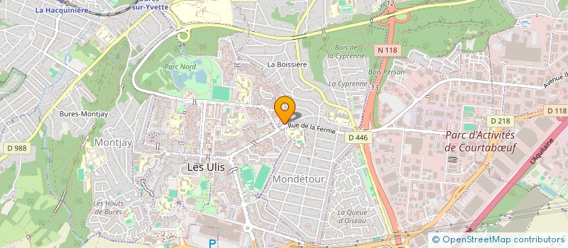 localisation de l'entreprise AUB EXPERTISE & CONSEIL à ORSAY