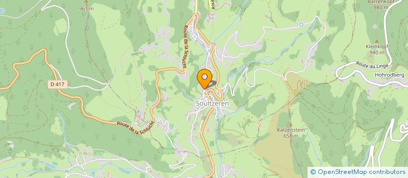 localisation de l'entreprise AUBA  SOULTZEREN