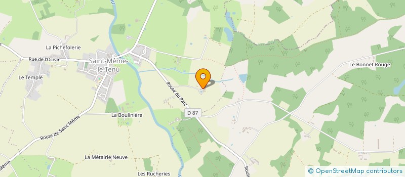 localisation de l'entreprise AUBADE EN RETZ  MACHECOUL-SAINT-MEME