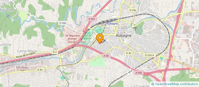 localisation de l'entreprise AUBAGNE ART ET CULTURE  AUBAGNE