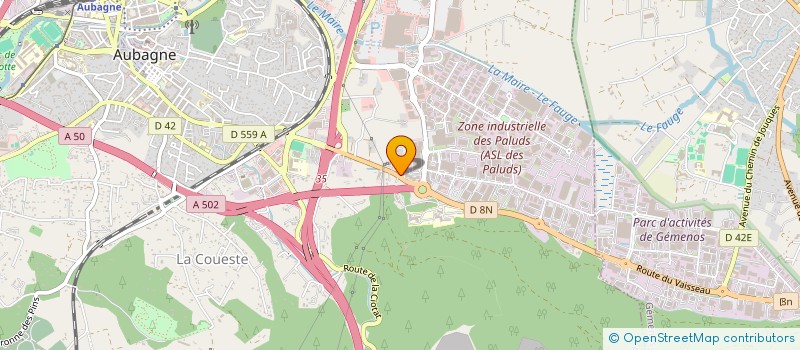 localisation de l'entreprise AUBAGNE FINANCE ET PATRIMOINE à MARSEILLE 7EME