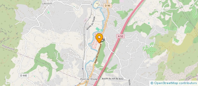 localisation de l'entreprise AUBAGNE GESTION  ROQUEVAIRE