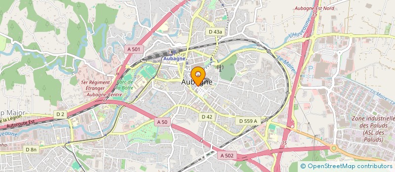 localisation de l'entreprise AUBAGNE SYMPHONIQUE  AUBAGNE