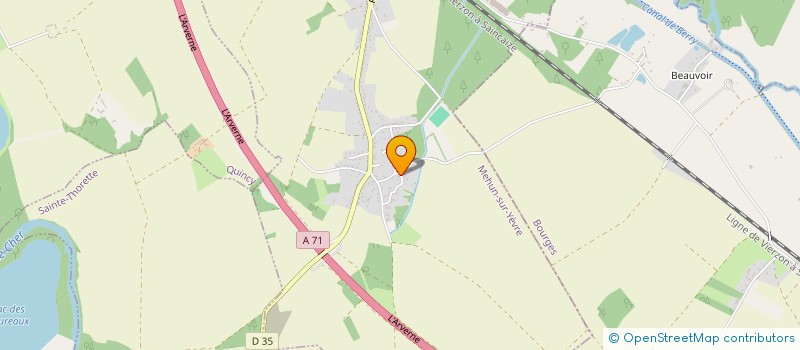 localisation de l'entreprise AUBAILLY PAYSAGES  VIGNOUX-SUR-BARANGEON