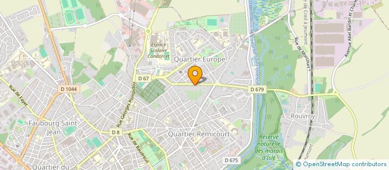 localisation de l'entreprise AUBAINE DU BOIS à SAINT-QUENTIN