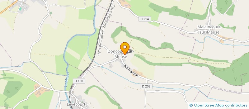 localisation de l'entreprise AUBALE à DONCOURT-SUR-MEUSE