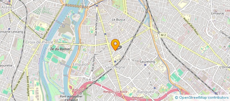 localisation de l'entreprise AUBAN AVOCATS  TOULOUSE