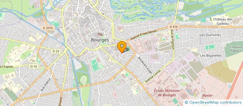localisation de l'entreprise AUBANC DIFFUSION à BOURGES