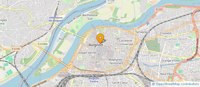 localisation de l'entreprise AUBANEL PERE EDITIONS  AVIGNON