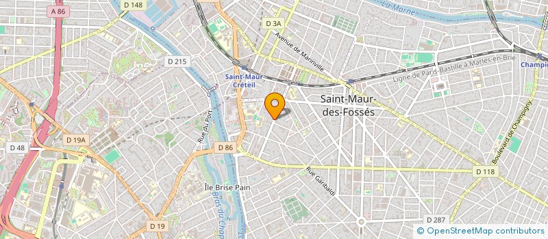 localisation de l'entreprise AUBE à SAINT-MAUR-DES-FOSSES