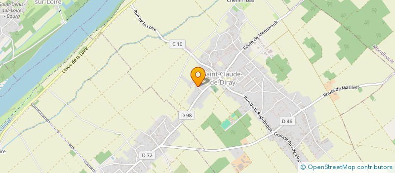 localisation de l'entreprise AUBE  SAINT-CLAUDE-DE-DIRAY