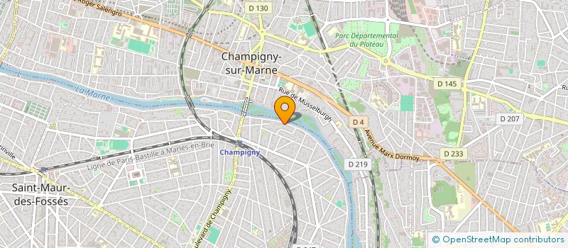 localisation de l'entreprise AUBE à SAINT-MAUR-DES-FOSSES