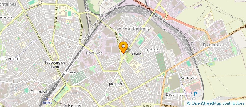 localisation de l'entreprise AUBE CREPUSCULE  REIMS