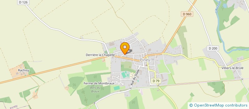 localisation de l'entreprise AUBE ENERGIE DEVELOPPEMENT  PINEY