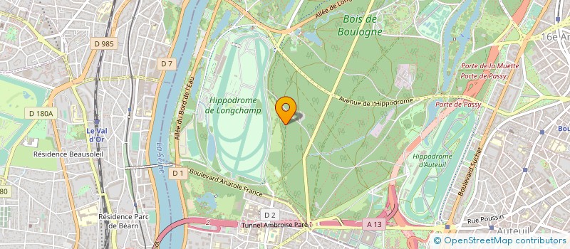 localisation de l'entreprise AUBE ENERGIES VERTES à PARIS