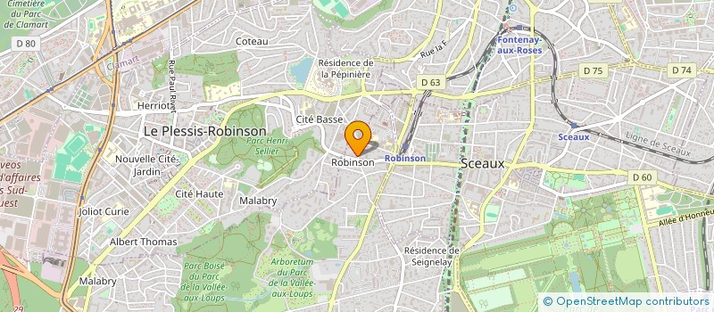 localisation de l'entreprise AUBE IMMO  VELIZY-VILLACOUBLAY