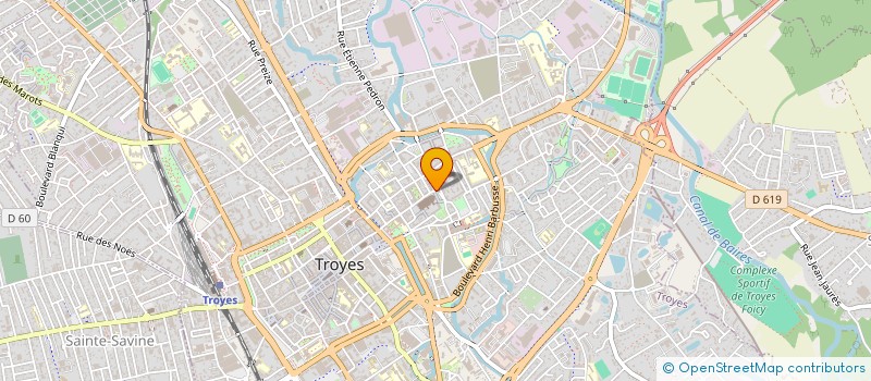 localisation de l'entreprise AUBE INFORMATIQUE  TROYES