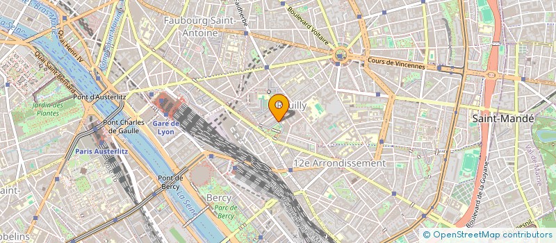 localisation de l'entreprise AUBE PIERRE  PARIS