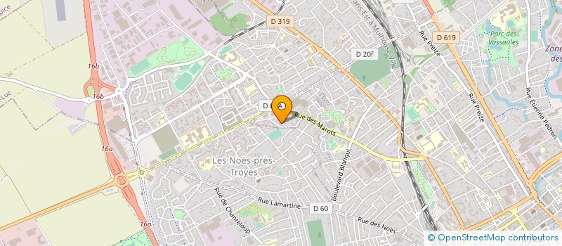 localisation de l'entreprise AUBE RENOV à TROYES