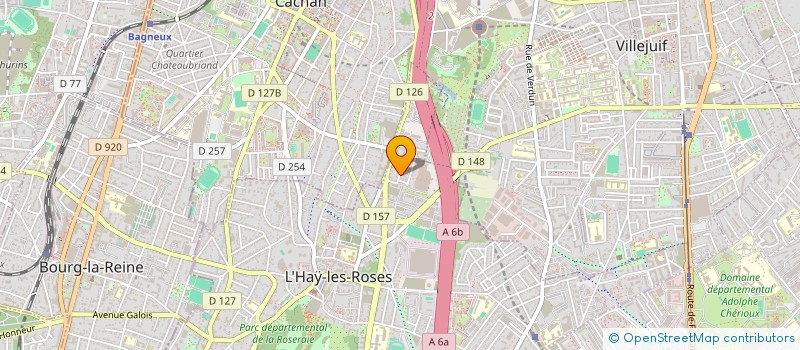 localisation de l'entreprise AUBECOURT  L'HAY-LES-ROSES