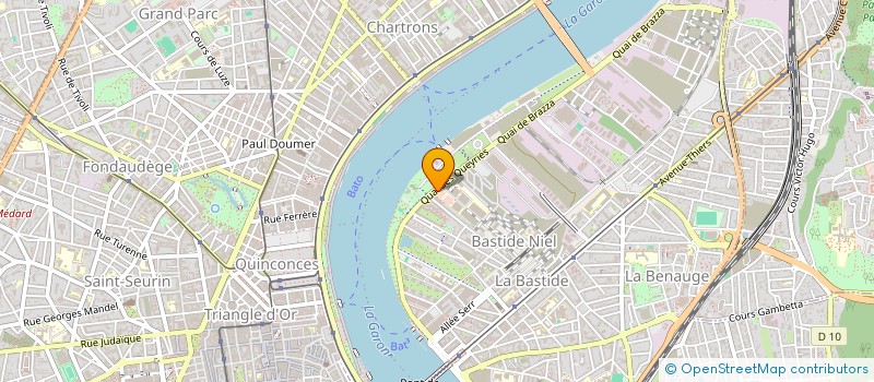 localisation de l'entreprise AUBEL ENERGIE à BORDEAUX