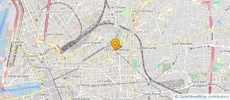 localisation de l'entreprise AUBELLE à MARSEILLE