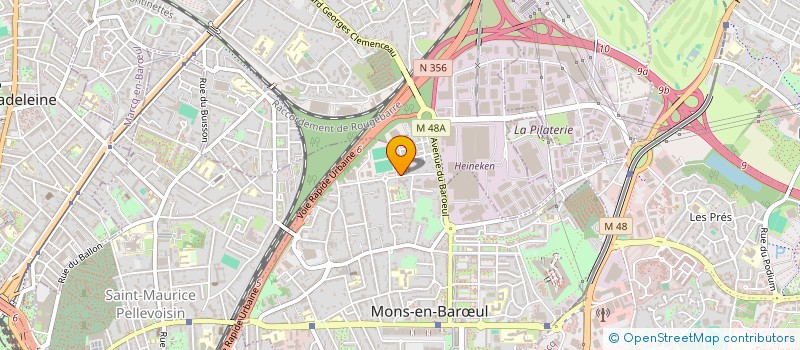 localisation de l'entreprise AUBELX  MONS-EN-BARUL