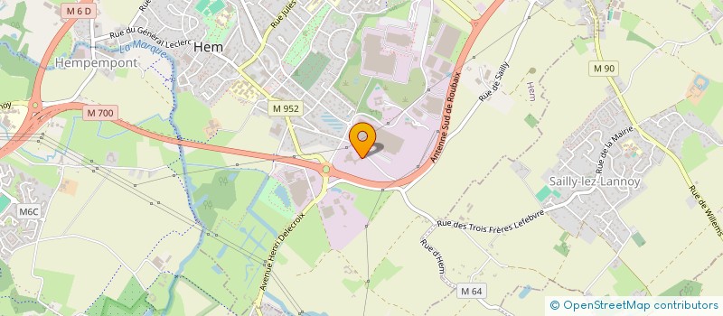 localisation de l'entreprise AUBENAS IMMO  HEM