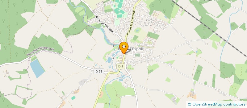 localisation de l'entreprise AUBENEAU  NIEUIL-L'ESPOIR