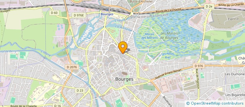localisation de l'entreprise AUBEPINE à BOURGES