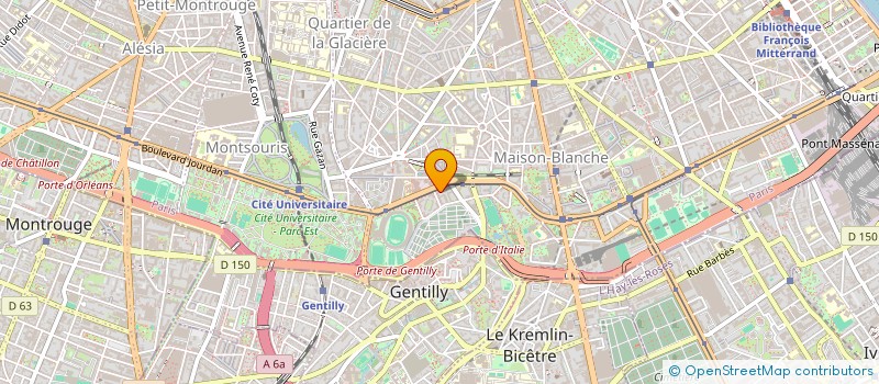 localisation de l'entreprise AUBER à PARIS