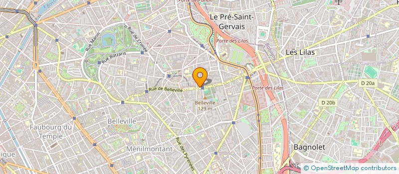 localisation de l'entreprise AUBER  PARIS