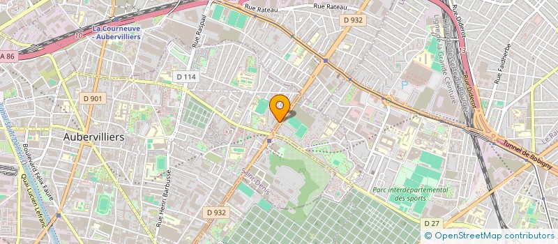localisation de l'entreprise AUBER ALIMENTATION EXOTIQUE - CYBER CAFE à AUBERVILLIERS