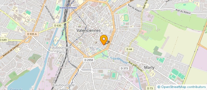 localisation de l'entreprise AUBER CONTROLE TECHNIQUE IMMOBILIER à VALENCIENNES