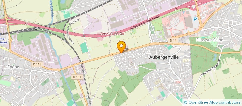 localisation de l'entreprise AUBER IMMO à AUBERGENVILLE