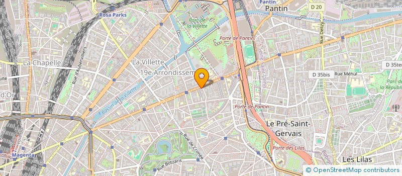 localisation de l'entreprise AUBER MARQUE  PARIS