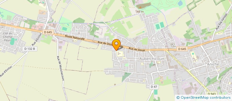 localisation de l'entreprise AUBERCHICOURT COMPETITION  AUBERCHICOURT