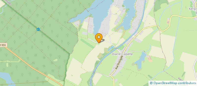 localisation de l'entreprise AUBERGE A LA FERME DE LA PETITE RIVIERE  NEUFMOULINS