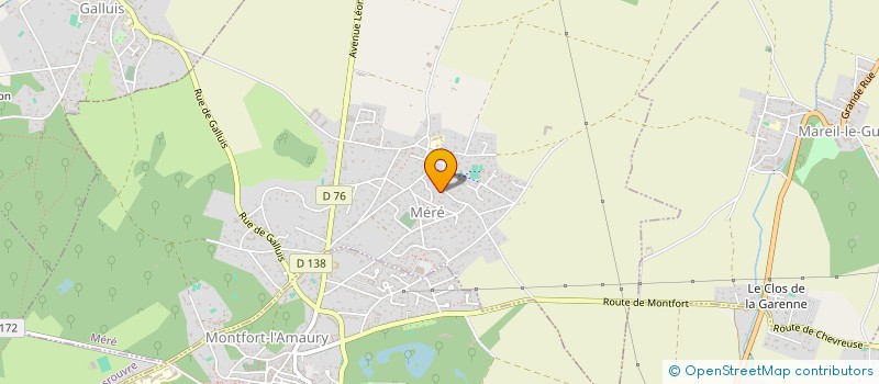 localisation de l'entreprise AUBERGE AU BEL ENDROIT  MERE